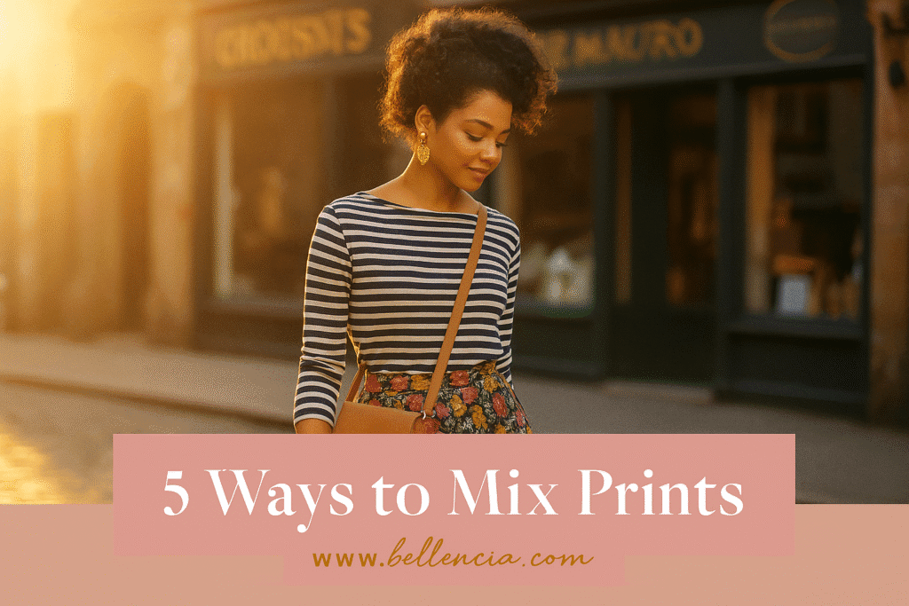 5 Ways to Mix Prints Without Looking Chaotic